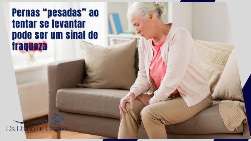 pernas pesadas